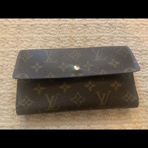 Louis Vuitton Porte Tresor Long Wallet Authentic